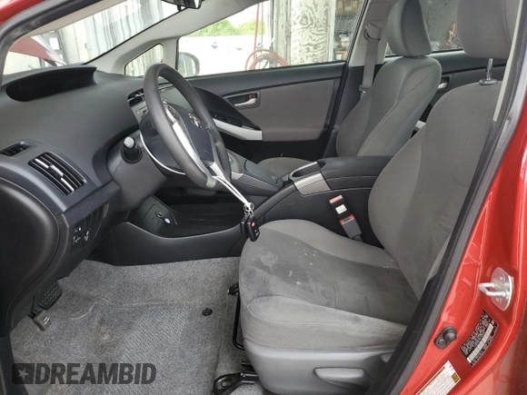 2012 Toyota Prius One with VIN JTDKN3DU4C1609227, listed as a Copart auction lot 53570365 with 162,626 mi miles and Salvage Title. Bid and sale history available at DreamBid. Image 7.