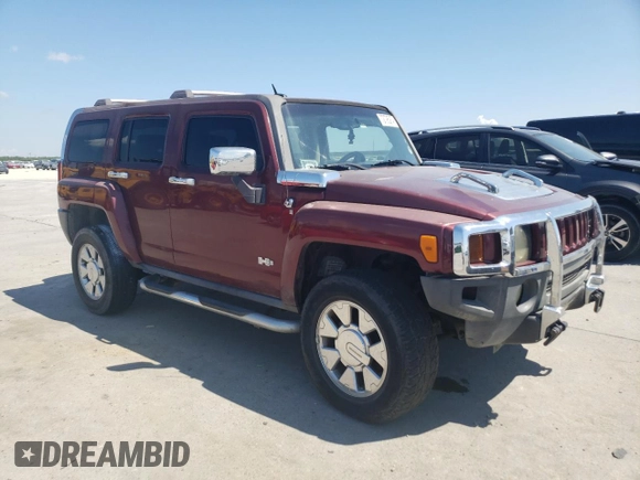 2007 Hummer H3 SUV with VIN 5GTDN13E978198694, listed as a Copart auction lot 72795974 with 216,233 mi miles and Clean Title. Bid and sale history available at carsss.com. Image 4.