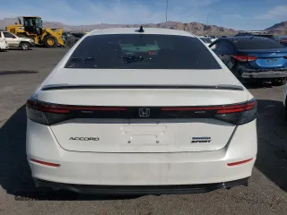 2023 Honda Accord Sport-L с VIN 1HGCY2F76PA047013, выставлен на аукционе Copart как лот 52135595 с пробегом 29 016 миль миль и Списание • Salvage title. История ставок и продаж доступна на DreamBid. Изображение 6.