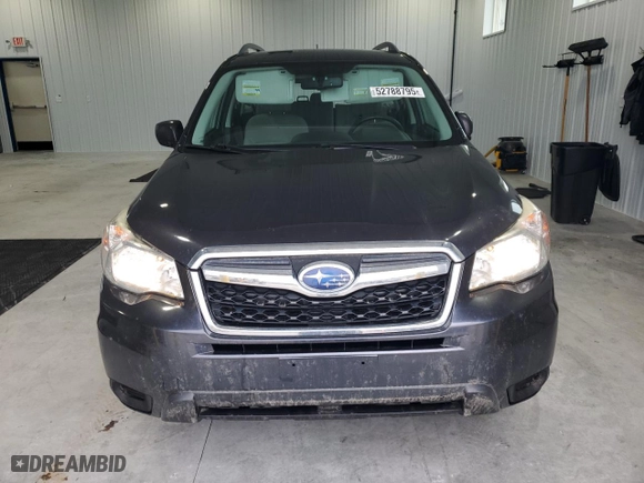 2015 Subaru Forester 2.5i with VIN JF2SJABC4FH832116, listed as a Copart auction lot 52788795 with 130,668 mi miles and Salvage Title. Bid and sale history available at carsss.com. Image 5.