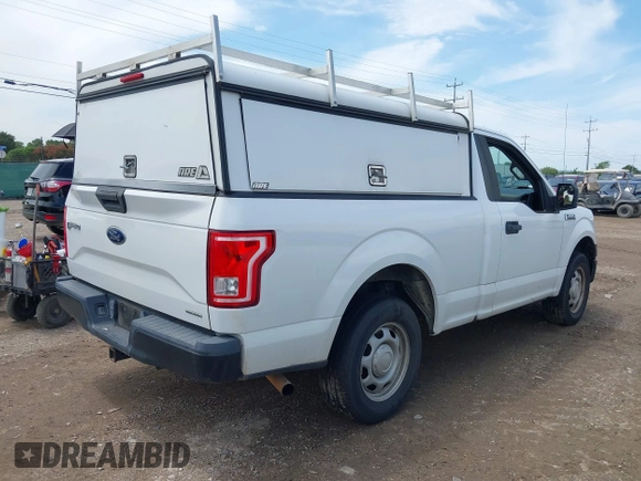 2016 Ford F-150 XL with VIN 1FTMF1C85GFD30800, listed as a IAAI auction lot 42481270 with 192,513 mi miles and . Bid and sale history available at DreamBid. Image 4.