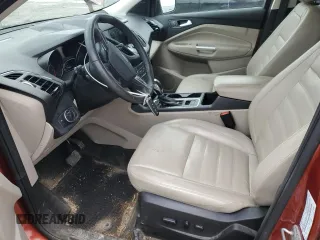 2019 Ford Escape Titanium with VIN 1FMCU9J96KUC45752, listed as a Copart auction lot 55819195 with 51,748 mi miles and Salvage title. Bid and sale history available at DreamBid. Image 7.