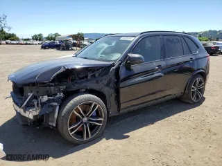 2017 BMW X5 M with VIN 5YMKT6C55H0R79544, listed as a Copart auction lot 54066054 with 120,544 mi miles and Salvage Title. Bid and sale history available at carsss.com. Image 1.