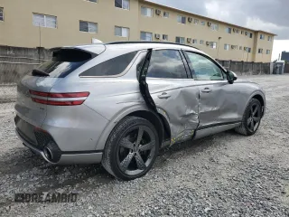 2023 Genesis GV70 Sport with VIN KMUMCDTC3PU098818, listed as a Copart auction lot 52884225 with 25,748 mi miles and Non Repairable. Bid and sale history available at DreamBid. Image 3.