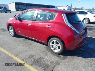 2012 Nissan LEAF SL with VIN JN1AZ0CP7CT018794, listed as a IAAI auction lot 41775578 with 82,101 mi miles. Bid and sale history available at carsss.com. Image 3.