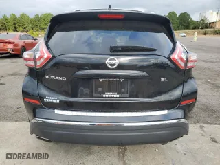 2017 Nissan Murano SL with VIN 5N1AZ2MG9HN104736, listed as a Copart auction lot 71114214 with 60,361 mi miles and Salvage Title. Bid and sale history available at carsss.com. Image 6.