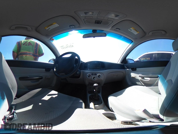 2009 Hyundai Accent GS with VIN KMHCM36CX9U135525, listed as a IAAI auction lot 42231137 with 142,118 mi miles and . Bid and sale history available at DreamBid. Image 18.
