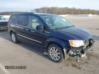 2016 Chrysler Town & Country Touring with VIN 2C4RC1BG8GR185588, listed as a IAAI auction lot 41990133 with 153,554 mi miles and . Bid and sale history available at DreamBid. Image 1.