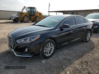 2019 Hyundai Sonata SE with VIN 5NPE24AFXKH738629, listed as a Copart auction lot 55370344 with 96,414 mi miles and Clean Title. Bid and sale history available at DreamBid. Image 1.