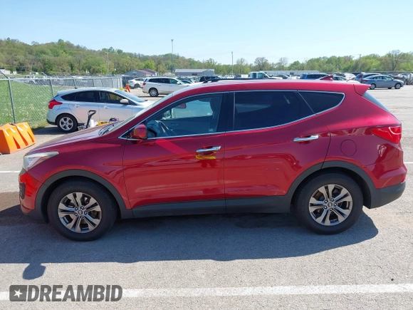 2014 Hyundai Santa Fe Sport with VIN 5XYZT3LB5EG133688, listed as a IAAI auction lot 42077837 with 119,892 mi miles. Bid and sale history available at carsss.com. Image 14.