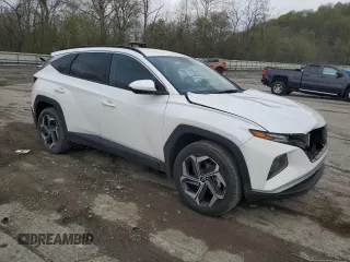 2024 Hyundai Tucson SEL z VIN 5NMJBCDE0RH423678, wystawiony jako Copart lot #54406765 z przebiegiem 16 521 mil mil oraz Szkoda całkowita • Salvage title. Historia ofert i sprzedaży dostępna na DreamBid. Obrazek 4.