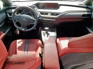 2022 Lexus UX 250h F Sport z VIN JTHR9JBH1N2057419, wystawiony jako Copart lot #61190715 z przebiegiem 60 401 mil mil oraz Szkoda całkowita • Salvage title. Historia ofert i sprzedaży dostępna na DreamBid. Obrazek 10.