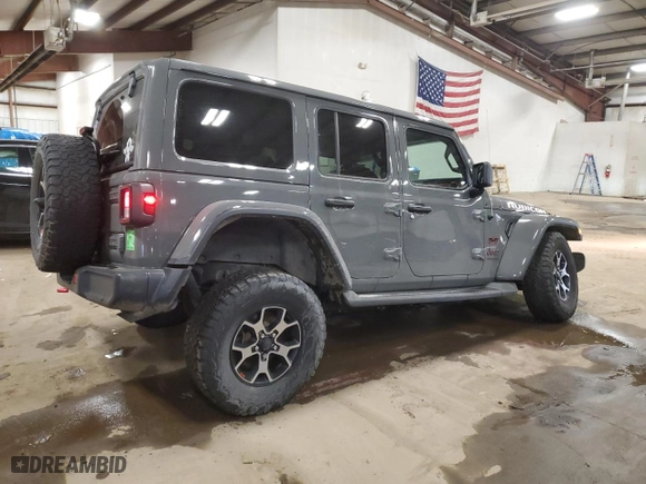 2018 Jeep Wrangler Unlimited Rubicon with VIN 1C4HJXFG6JW310262, listed as a Copart auction lot 44109775 with 77,363 mi miles and Clean Title. Bid and sale history available at carsss.com. Image 3.