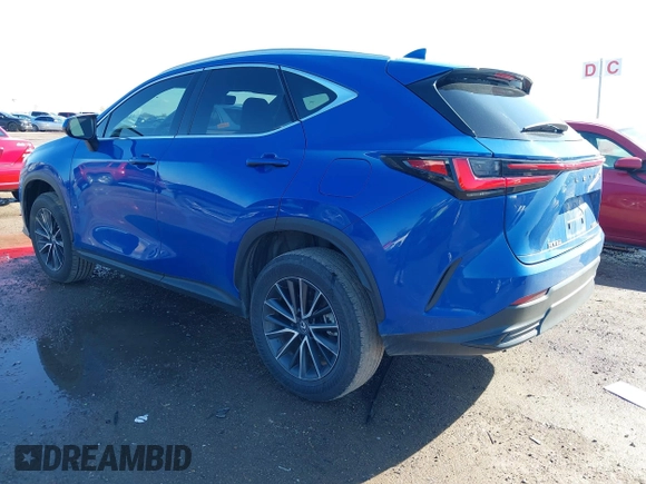 2023 Lexus NX with VIN 2T2GDCAZ8PC004438, listed as a IAAI auction lot 41113323 with 29,524 mi miles. Bid and sale history available at carsss.com. Image 3.