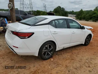 2024 Nissan Sentra SV with VIN 3N1AB8CV0RY294574, listed as a Copart auction lot 59872825 with 18,662 mi miles and Salvage title. Bid and sale history available at DreamBid. Image 3.