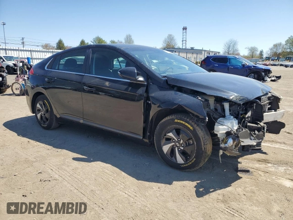 2017 Hyundai Ioniq SEL z VIN KMHC75LCXHU036497, wystawiony jako Copart lot #53413635 z przebiegiem 141 610 mil mil oraz Szkoda całkowita • Salvage title. Historia ofert i sprzedaży dostępna na DreamBid. Obrazek 4.