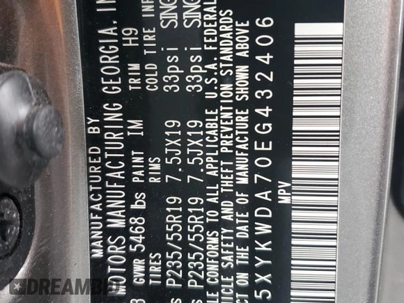 2014 Kia Sorento SX with VIN 5XYKWDA70EG432406, listed as a Copart auction lot 44859275 with 129,610 mi miles and Salvage Title. Bid and sale history available at carsss.com. Image 15.