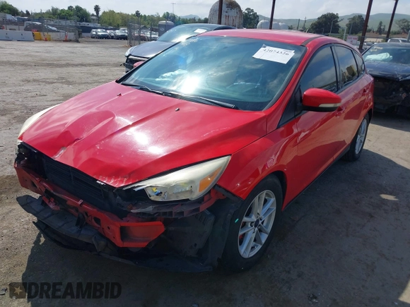 2015 Ford Focus SE with VIN 1FADP3K25FL233415, listed as a IAAI auction lot 42074326 with 213,246 mi miles. Bid and sale history available at carsss.com. Image 19.