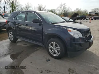 2015 Chevrolet Equinox LS with VIN 2GNALAEK6F6232704, listed as a Copart auction lot 51797045 with 106,615 mi miles and Salvage Title. Bid and sale history available at DreamBid. Image 4.