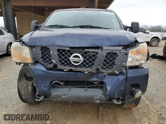 2011 Nissan Titan Pro-4X z VIN 1N6BA0EC0BN322228, wystawiony jako Copart lot #47617305 z przebiegiem 189 151 mil mil oraz Szkoda całkowita • Salvage title. Historia ofert i sprzedaży dostępna na DreamBid. Obrazek 5.