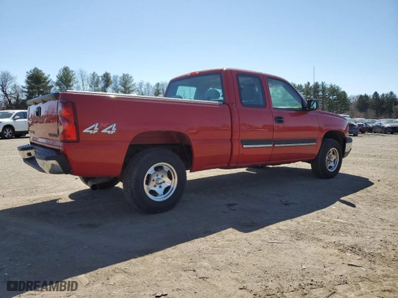 2003 Chevrolet Silverado 1500 LS with VIN 2GCEK19V431254033, listed as a Copart auction lot 49028505 with 163,032 mi miles and Clean Title. Bid and sale history available at carsss.com. Image 3.