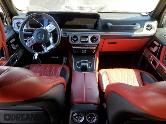 2019 Mercedes-Benz G 63 AMG with VIN WDCYC7HJ6KX323702, listed as a Copart auction lot 46413425 with Not Provided miles and Salvage Title. Bid and sale history available at DreamBid. Image 8.