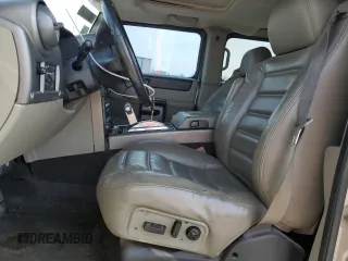 2004 Hummer H2 with VIN 5GRGN23U74H117378, listed as a Copart auction lot 53054185 with 117,378 mi miles and Clean Title. Bid and sale history available at carsss.com. Image 7.