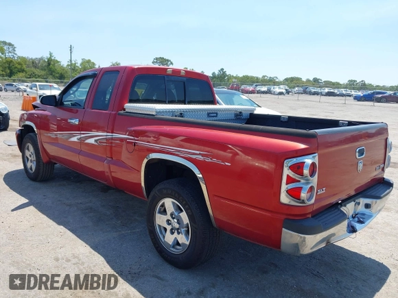 2006 Dodge Dakota SLT with VIN 1D7HE42K96S570558, listed as a IAAI auction lot 42016089 with 144,365 mi miles and . Bid and sale history available at carsss.com. Image 3.