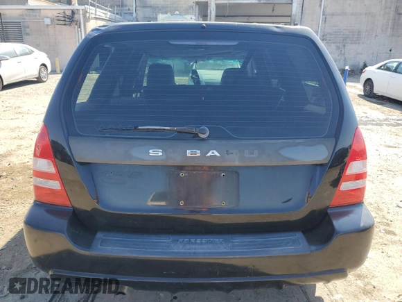 2003 Subaru Forester XS with VIN JF1SG65643H729229, listed as a Copart auction lot 48971085 with 0 mi miles and Salvage Title. Bid and sale history available at carsss.com. Image 6.