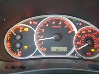2008 Subaru Impreza Sedan (Natl) WRX w/Premium Pkg with VIN JF1GE75658G502825, listed as a Copart auction lot 89177615 with 184,330 mi miles and Salvage Title. Bid and sale history available at carsss.com. Image 9.