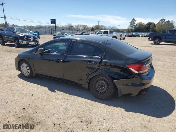 2015 Honda Civic Sedan LX with VIN 19XFB2F54FE294229, listed as a Copart auction lot 49464555 with 77,191 mi miles and Salvage Title. Bid and sale history available at carsss.com. Image 2.