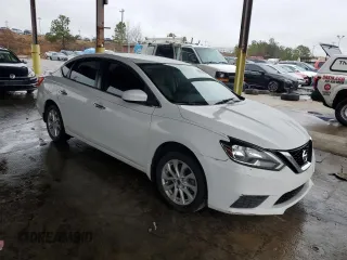 2017 Nissan Sentra SV with VIN 3N1AB7AP2HY238908, listed as a Copart auction lot 88949145 with 186,101 mi miles and Salvage title. Bid and sale history available at DreamBid. Image 4.