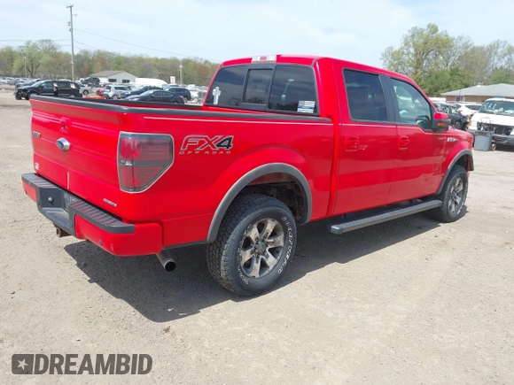2013 Ford F-150 XL with VIN 1FTFW1EFXDKD00117, listed as a IAAI auction lot 42129595 with 329,104 mi miles and . Bid and sale history available at DreamBid. Image 4.