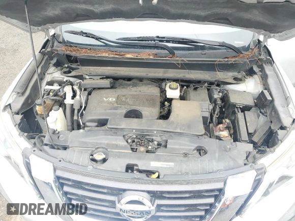 2017 Nissan Pathfinder SL with VIN 5N1DR2MM8HC655898, listed as a Copart auction lot 55143635 with 101,838 mi miles and Clean title. Bid and sale history available at DreamBid. Image 11.