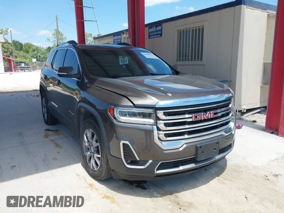 2020 GMC Acadia SLT with VIN 1GKKNULS1LZ106637, listed as a IAAI auction lot 42048333 with 129,491 mi miles and . Bid and sale history available at DreamBid. Image 1.
