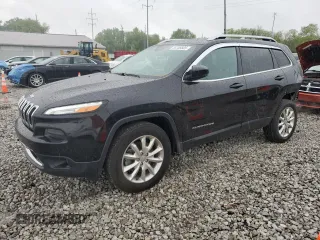 2015 Jeep Cherokee Limited z VIN 1C4PJMDS7FW740844, wystawiony jako Copart lot #55756605 z przebiegiem 77 446 mil mil oraz Szkoda całkowita • Salvage title. Historia ofert i sprzedaży dostępna na DreamBid. Obrazek 1.