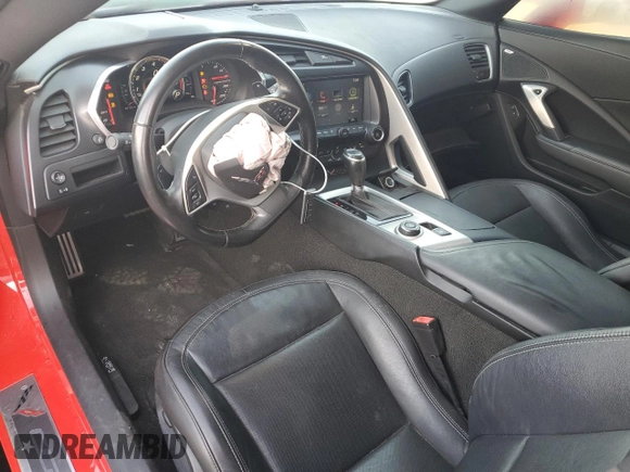 2017 Chevrolet Corvette 1LT with VIN 1G1YB2D7XH5101361, listed as a Copart auction lot 87439564 with 89,725 mi miles and Salvage Title. Bid and sale history available at carsss.com. Image 8.