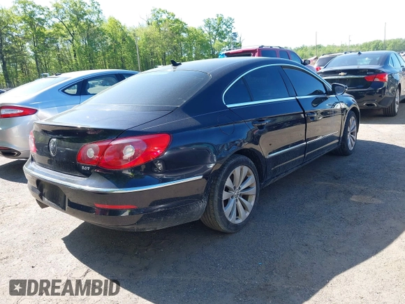 2011 Volkswagen CC Sport with VIN WVWMP7AN3BE708264, listed as a IAAI auction lot 42088964 with 1 mi miles. Bid and sale history available at carsss.com. Image 4.