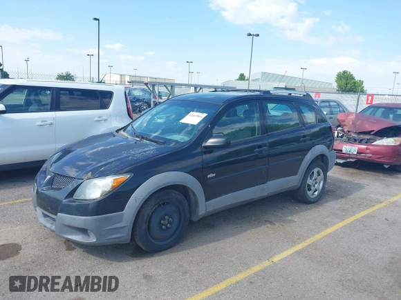 2003 Pontiac Vibe z VIN 5Y2SM64873Z439048, wystawiony jako IAAI lot #42467061 z przebiegiem Nie podano mil oraz . Historia ofert i sprzedaży dostępna na DreamBid. Obrazek 2.