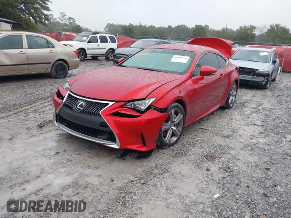 2016 Lexus RC 200t F Sport with VIN JTHHA5BC0G5002928, listed as a IAAI auction lot 41306766 with 114,811 mi miles and . Bid and sale history available at DreamBid. Image 17.