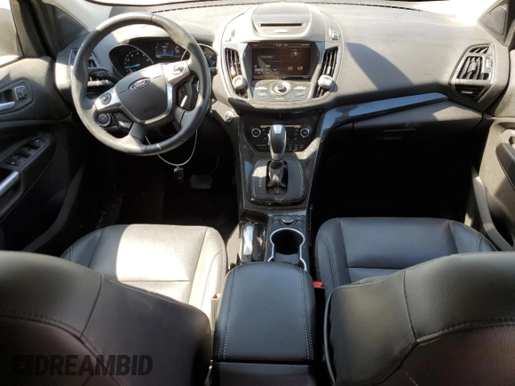 2014 Ford Escape Titanium with VIN 1FMCU0JX9EUE50691, listed as a Copart auction lot 50328735 with 78,696 mi miles and Salvage Title. Bid and sale history available at carsss.com. Image 8.