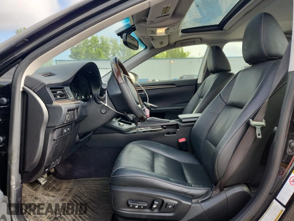 2015 Lexus ES 330 with VIN JTHBK1GGXF2167263, listed as a Copart auction lot 59369965 with 99,606 mi miles and Salvage title. Bid and sale history available at DreamBid. Image 7.