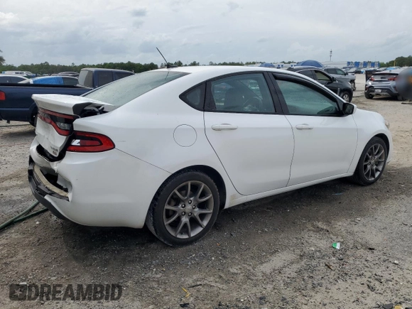 2014 Dodge Dart SXT with VIN 1C3CDFBB3ED670133, listed as a Copart auction lot 52149575 with 151,011 mi miles and Salvage Title. Bid and sale history available at carsss.com. Image 3.