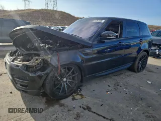 2017 Land Rover Range Rover Sport SE z VIN SALWG2FV0HA134820, wystawiony jako Copart lot #51353105 z przebiegiem Nie podano mil oraz Szkoda całkowita • Salvage title. Historia ofert i sprzedaży dostępna na DreamBid. Obrazek 1.