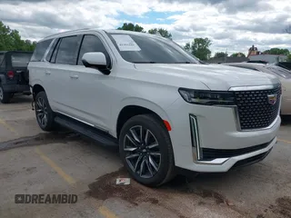 2021 Cadillac Escalade RWD Premium Luxury with VIN 1GYS3BKL6MR345239, listed as a IAAI auction lot 42303349 with 69,445 mi miles and . Bid and sale history available at DreamBid. Image 1.
