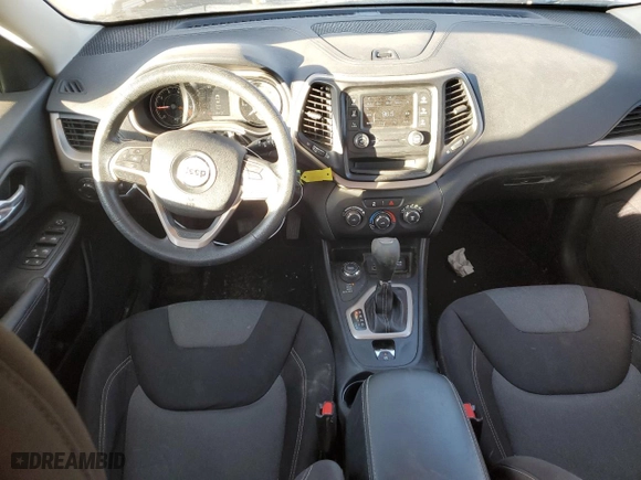 2014 Jeep Cherokee Sport with VIN 1C4PJMAB0EW233111, listed as a Copart auction lot 43188215 with 98,337 mi miles and Salvage Title. Bid and sale history available at carsss.com. Image 8.