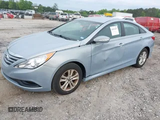 2014 Hyundai Sonata GLS with VIN 5NPEB4AC4EH857304, listed as a IAAI auction lot 42092407 with 139,363 mi miles and . Bid and sale history available at carsss.com. Image 2.