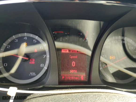 2013 GMC Terrain SLT with VIN 2GKFLVE32D6346926, listed as a Copart auction lot 45188585 with 112,151 mi miles and Salvage Title. Bid and sale history available at carsss.com. Image 9.