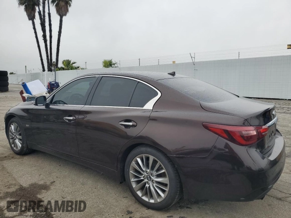 2019 Infiniti Q50 Luxe с VIN JN1EV7AP7KM511845, выставлен на аукционе Copart как лот 48928515 с пробегом 59 022 миль миль и Списание • Salvage title. История ставок и продаж доступна на DreamBid. Изображение 2.