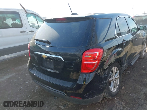 2017 Chevrolet Equinox LS with VIN 2GNFLEEK1H6335206, listed as a IAAI auction lot 41711210 with 99,945 mi miles. Bid and sale history available at carsss.com. Image 4.